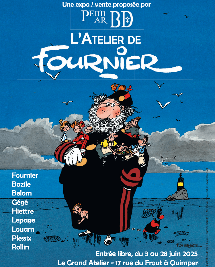 Lire la suite à propos de l’article L’aventure de l’atelier de Fournier – Expo 3-28 juin 2025