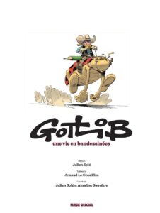 Arnaud Le Gouëfflec et Julien Solé en dédicace à la librairie BD L'Introuvable 
