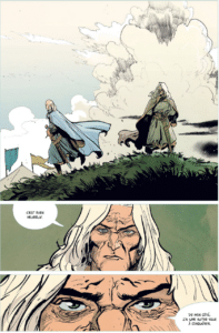 Dédicace Ronan Toulhoat pour le tome 5 de la série Le Roy des Ribauds à L'introuvable librairie BD de Quimper